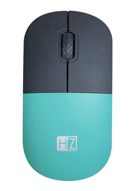 

Heatz ZM05 Wireless Optical Mouse, Black/Green