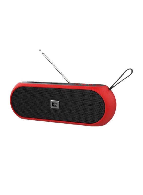 

Heatz Crue Portable Bluetooth Speaker, Red