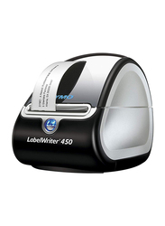 Dymo LabelWriter 450 Thermal Label Printer, Black/Silver