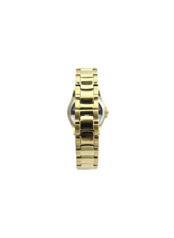 Spectrum Explorer Analog Watch for Women, with Stainless Steel Band, S12554L, Gold-White