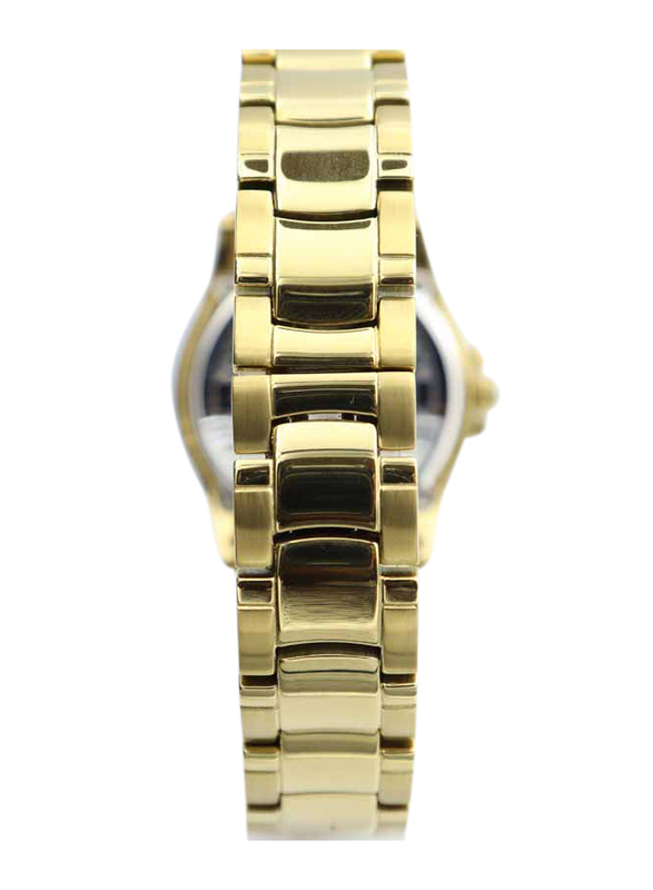 Spectrum Creative Analog Watch for Women, with Stainless Steel Band, S12554L-1, Gold-White