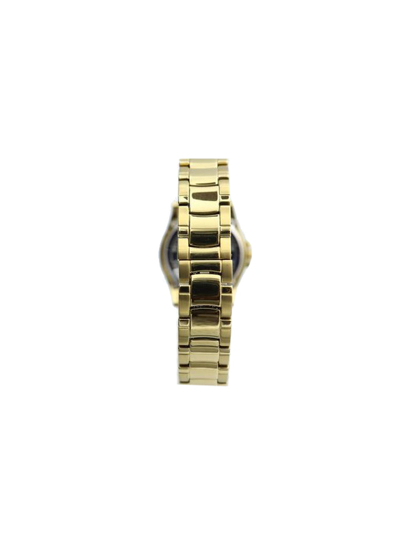 Spectrum Explorer Analog Watch for Women, with Stainless Steel Band, S12554L, Gold-Black