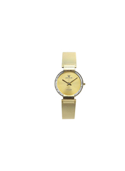 Spectrum Creative Analog Watch for Women, with Mesh Band, S15036L, Gold
