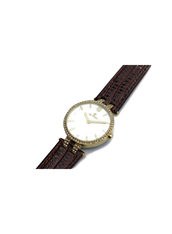 Spectrum Creative Analog Watch for Women, with Leather Band, 12504L, Black