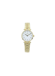 Spectrum Inventor Analog Watch for Women, with Stainless Steel Band, 12582L, Gold-White