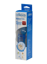 Dr. Browns Natural Flow Anti-Colic Baby Bottle, 236ml, Clear