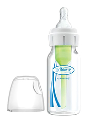 Dr.Browns Options+ PP Narrow Neck Baby Feeding Bottle, 120ml, Clear