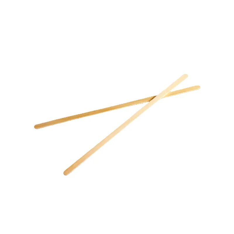 Hotpack 1000-Piece 17cm Wooden Coffee Stirrer Set, Brown