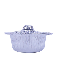 Hotpack 5-Piece Aluminium Round Pot with Hood, 29cm, Silver