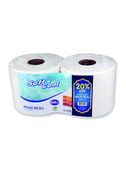 Soft N Cool Twin Pack Maxi Roll, 2 Pieces, 300m x 1 Ply
