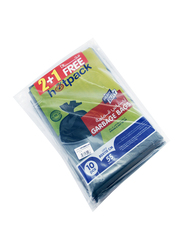 Hotpack Flat Garbage Bag, 3 Pieces, 30 Bags x 55 Gallon