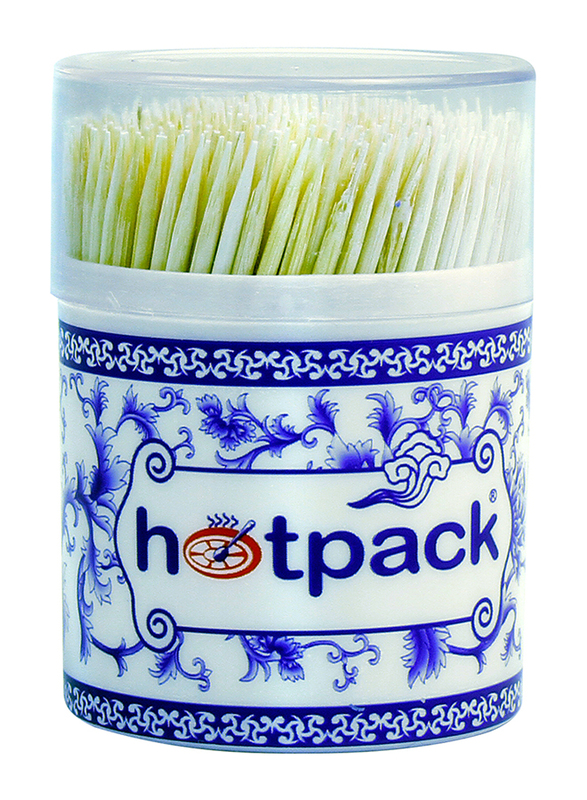 Hotpack Wooden Toothpick, 400 Pieces