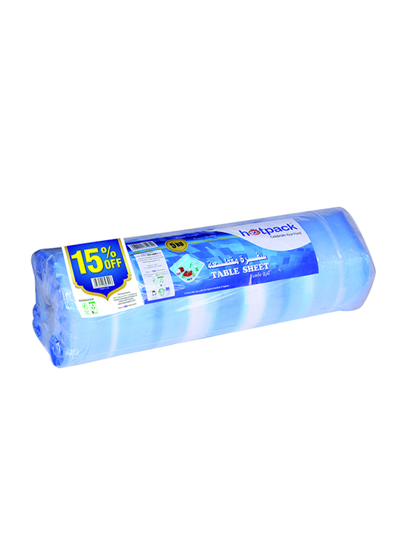 Hotpack Jumbo Table Sheet, 5 Kg, Blue