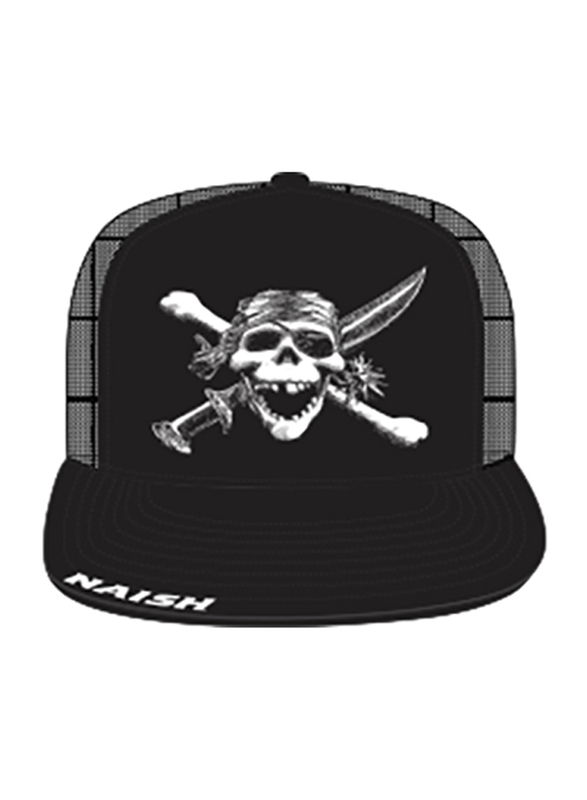 

Naish Skull Trucker Cap, Black