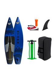 STX Storm Tourer Inflatable Stand-Up Paddleboarding, Blue