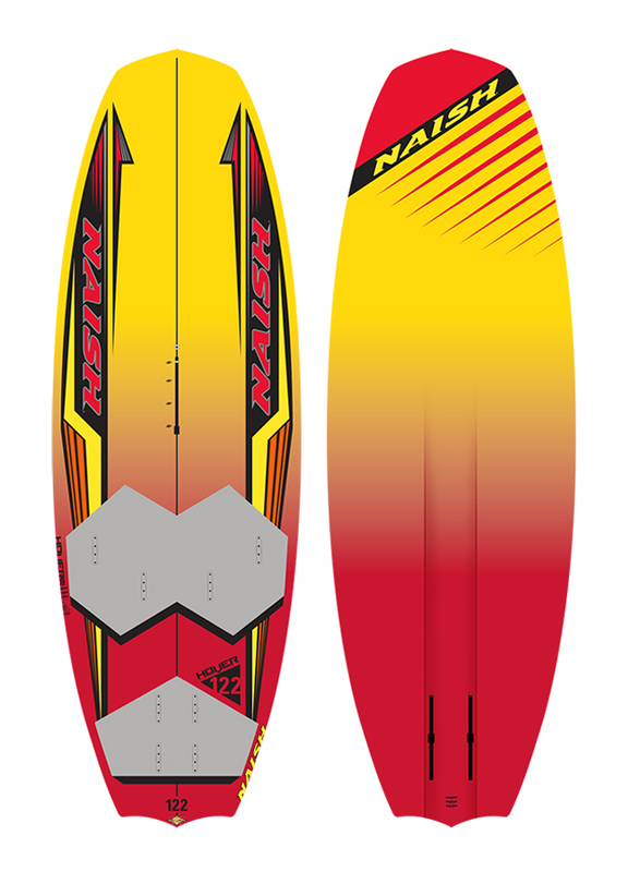

Naish 2018 Hover Windsurf Foilboard, 122, Yellow/Red