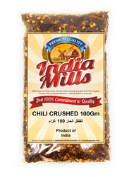 India Mills Chili Crushed, 100g