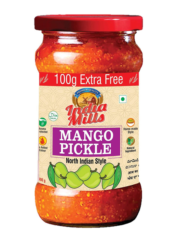 India Mills Mango North Indian Style Pickle, 400g
