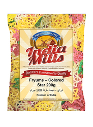 India Mills Fryums Colored Star, 200g