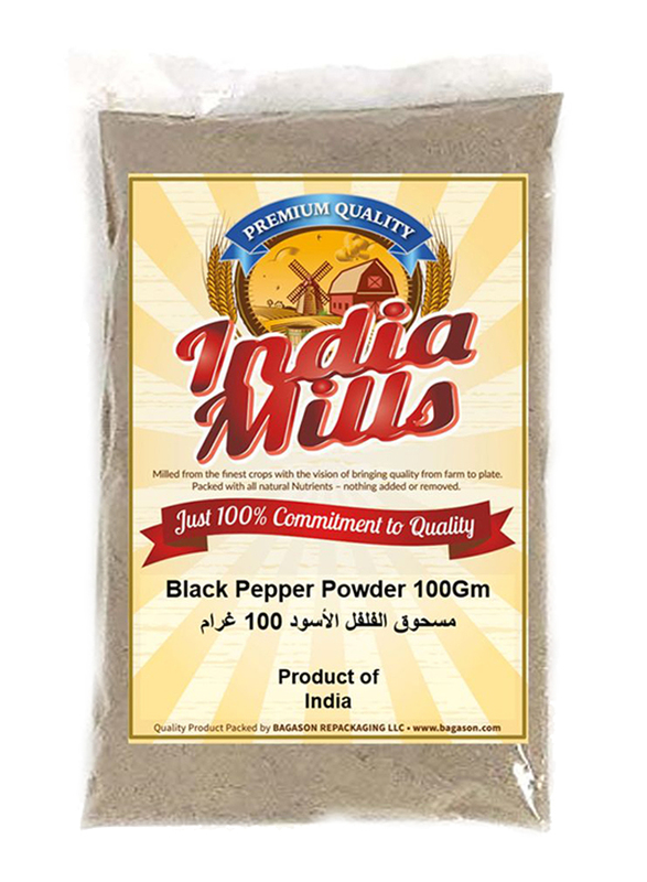 India Mills Black Pepper Powder, 100g