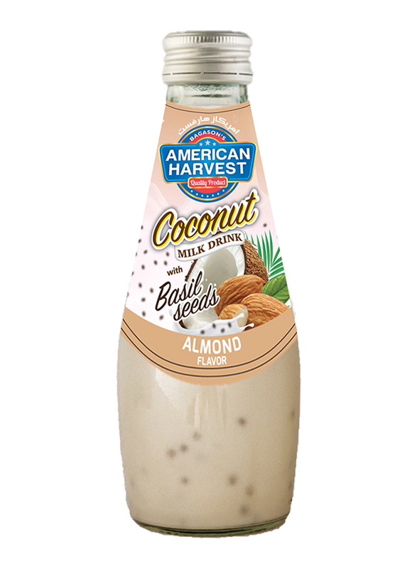 

American Harvest Almond Coconut Milk with Basil Seed, 290 ml