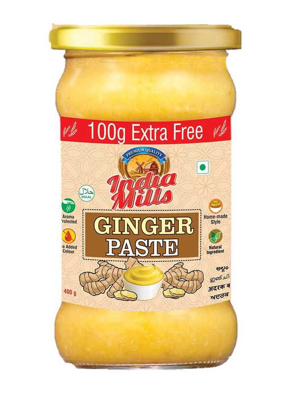 India Mills Ginger Paste Jar, 400g