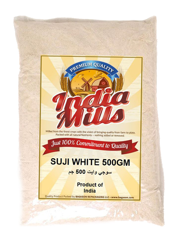 India Mills Suji White, 500g