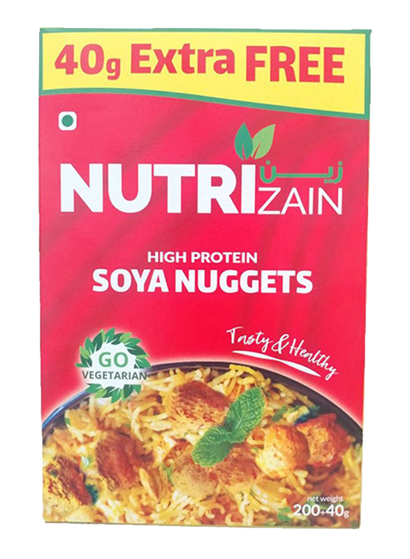 Nutrizain Soya Chunks, 240gm