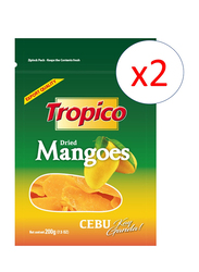 Tropico Dried Mango, 2 Pieces x 200g