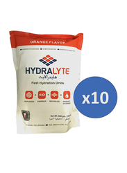 Hydralyte Electrolyte Powder Orange Flavour, 10 Packets x 800g