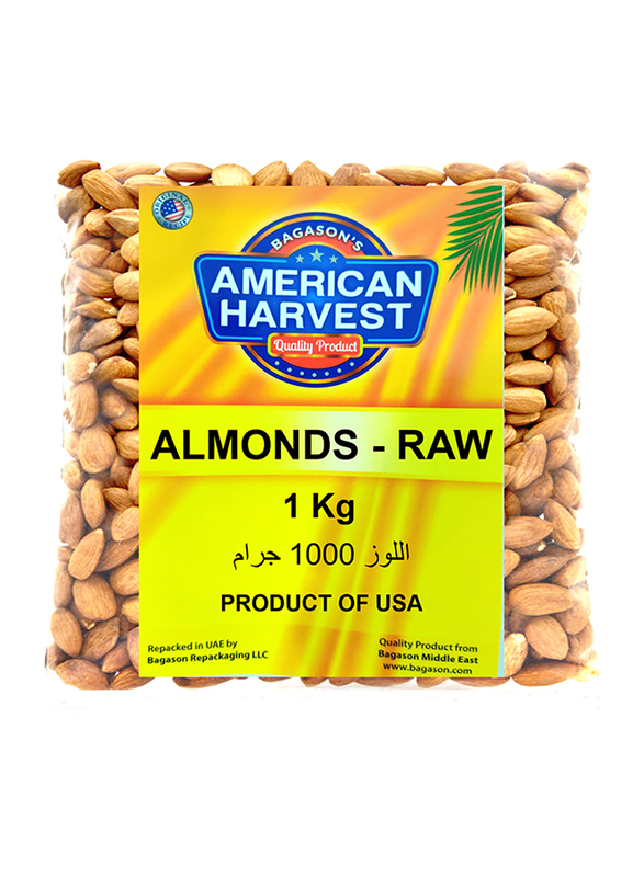 American Harvest Raw Almonds, 1 Kg
