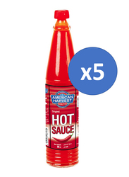 American Harvest Hot Sauce, 5 Bottles x 88ml