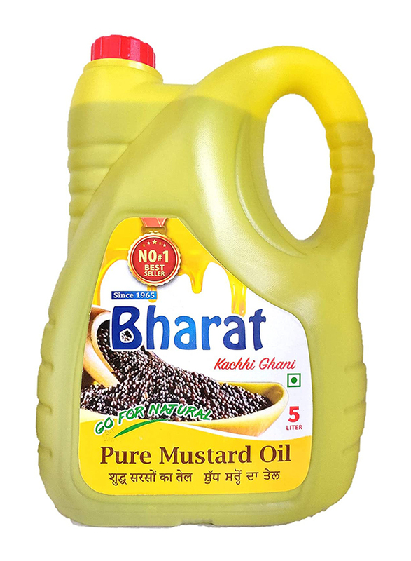 Bharat Mustard Oil, 5 Liter