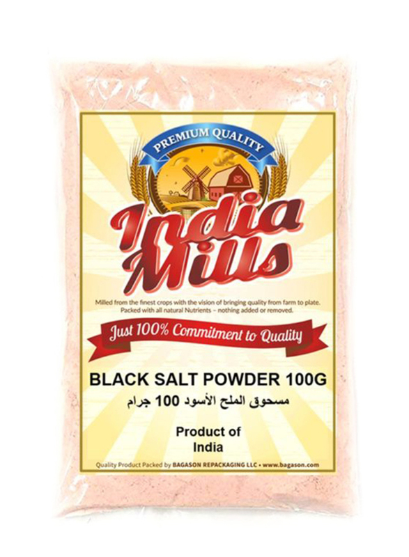 India Mills Black Salt Powder, 100g