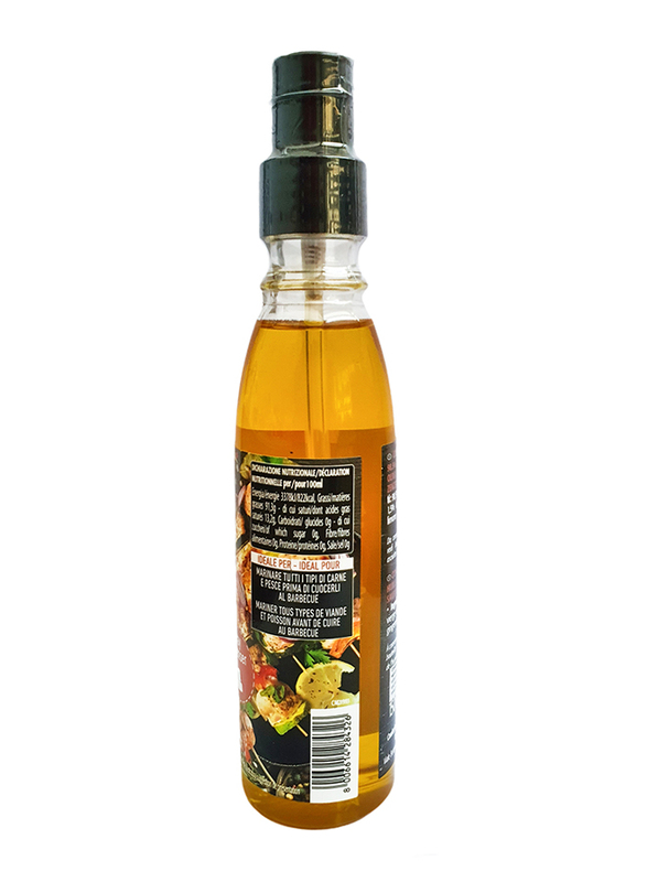 More BBQ Ginger & Lemon Flavour Extra Virgin Olive Oil Spray for Meat and Fish, 150ml