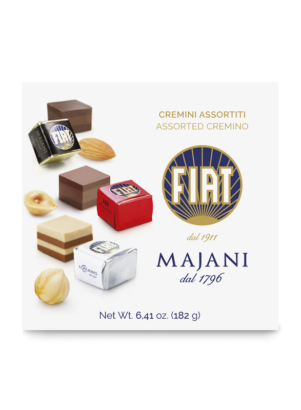 

Majani 1796 Cremini Fiat Cube Assorted Chocolates, 182g