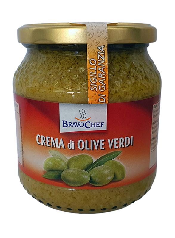 Bravo Chef Green Olives Cream Pate, 550g