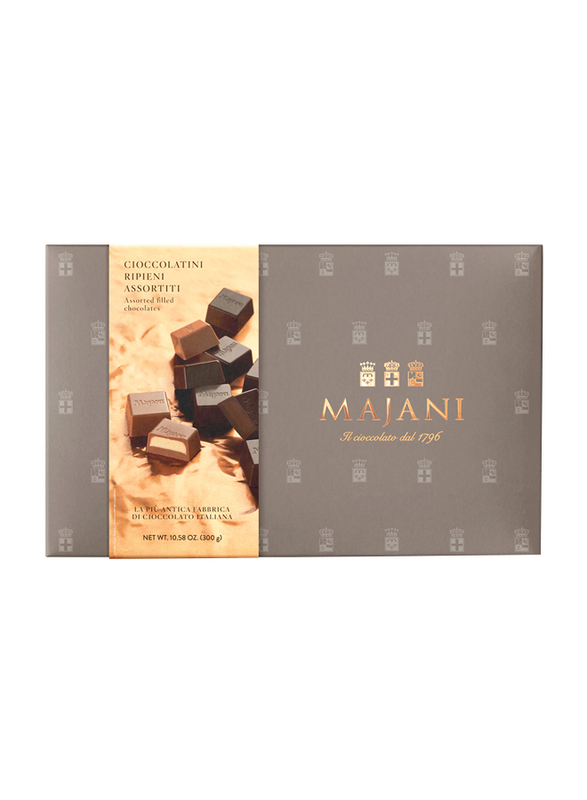 

Majani Istituzionale Assorted Milk & Dark Filled Chocolates Gift Box, 300g