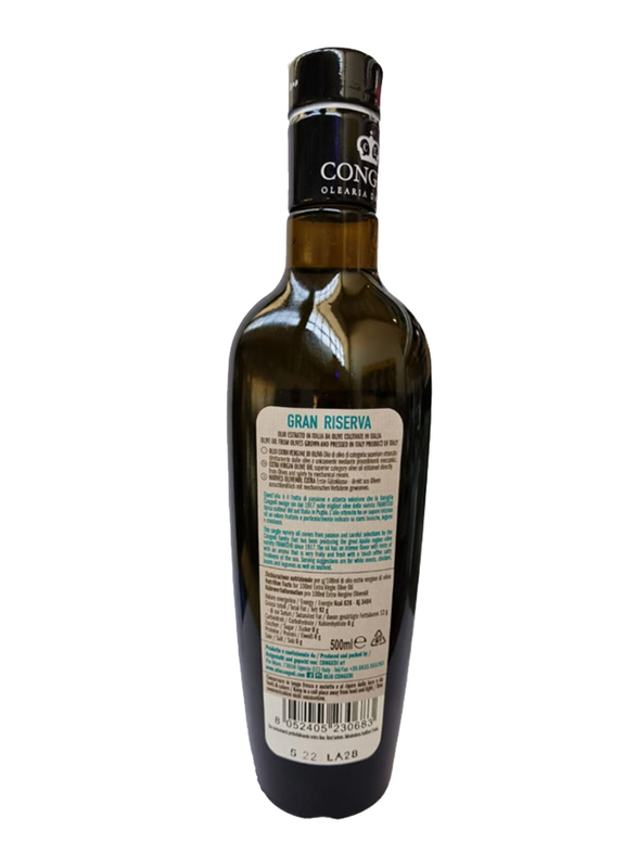 Congedi Frantoio Gran Riserva Italian Extra Virgin Olive Oil, 500ml