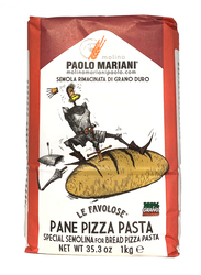 Molino Paolo Mariani Semolina Special Italian Flour for Bread Pizza Pasta, 1 Kg