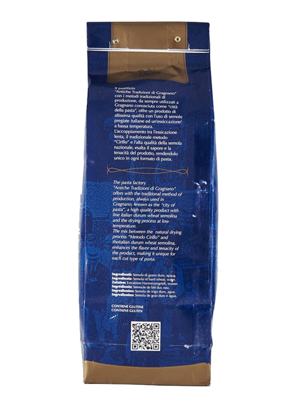Antiche Tradizioni di Gragnano Durum Wheat Semolina Bronze Die Lumaconi Pasta, 500g