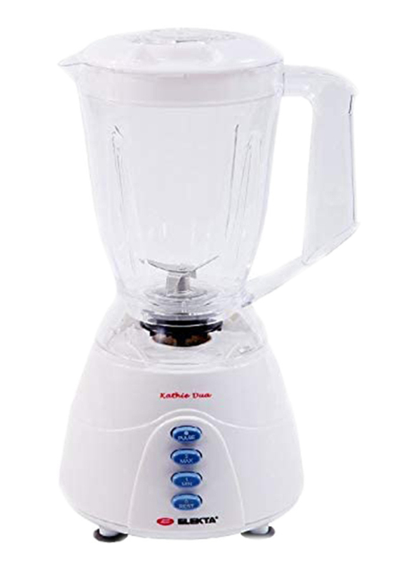 Elekta 1.5L Plastic Jar Blender, 300-350W, EFB-1580, White