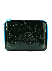 Smily Kiddos PVC Pencil Case for Kids, Black
