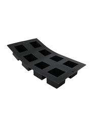 De Buyer 4.5cm MoulFlex Silicone 8 Cubes Mold Tray, B001CFLO8E, 30x17.5x4.5 cm, Black
