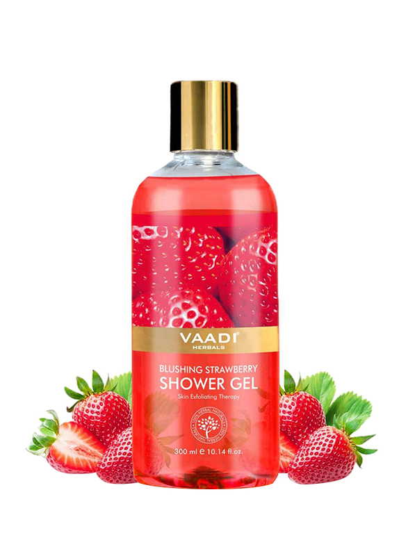 

Vaadi Herbals Blushing Strawberry Shower Gel, 300ml