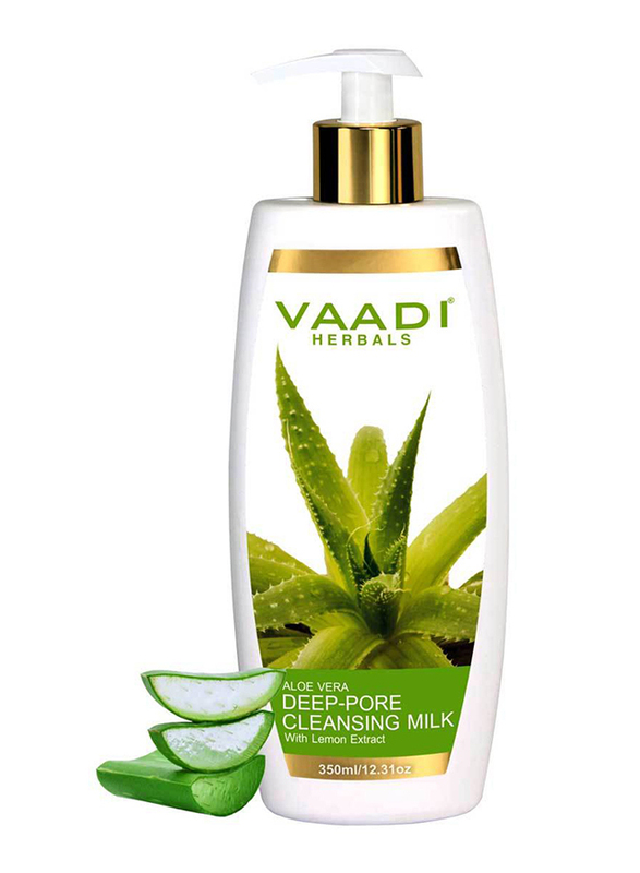 

Vaadi Herbals Aloe Vera Deep Pore Cleansing Milk, 350ml