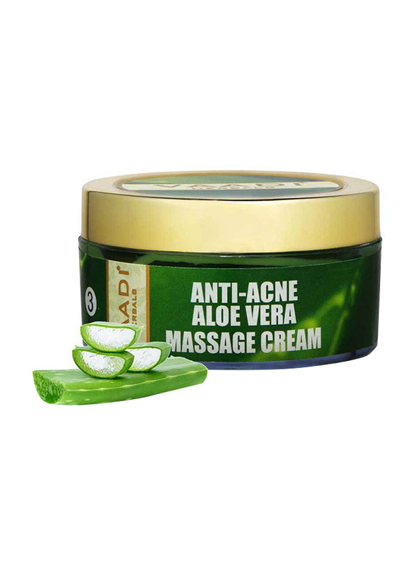 

Vaadi Herbals Anti Acne Organic Aloe Vera Massage Cream, 50gm