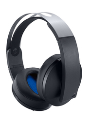 Sony PlayStation 4 Platinum Wireless Over-Ear Noise Cancelling Gaming Headphones, with Mic, Black/Silver