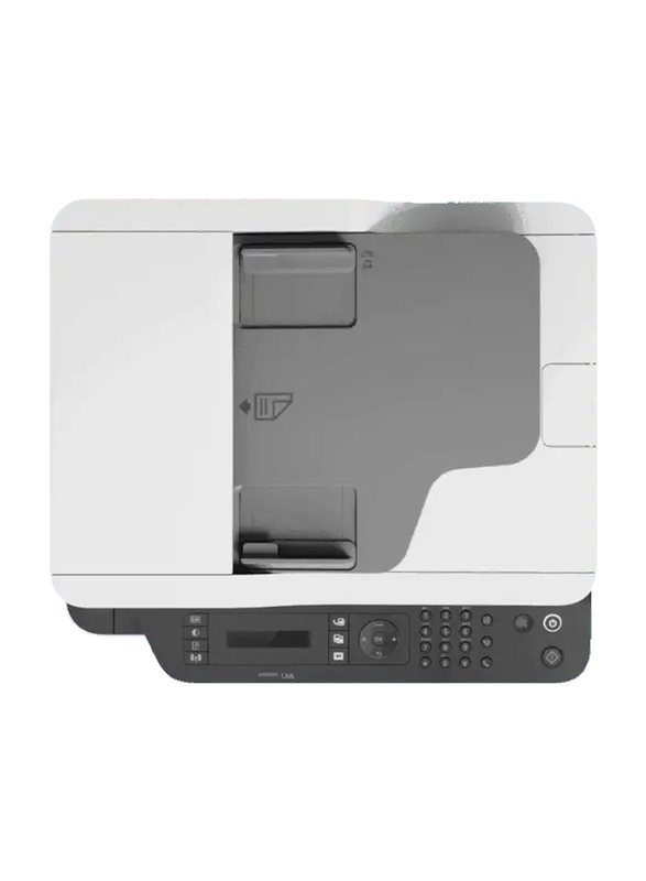 HP LaserJet MFP M137FNW Mono Black and White Laser Multifunction Printer, White