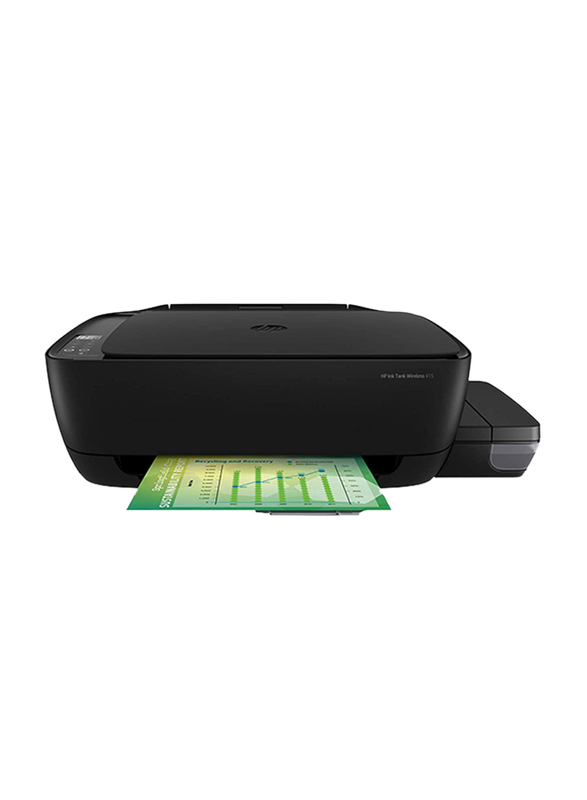 HP Smart Ink Tank 415 Wireless All-in-One Printer, Black